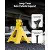 image:imageVEVOR Low Profile Floor Jack 2 Ton 4400 lbs Capacity Steel Racing Floor Jack with Stands Single Piston Quick Lift Pump Hydraulic Trolley Car Lift for Compact SUVs Lifting Range 51122 Inches