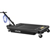 image:imageVEVOR Low Profile Oil Drain Pan 17 Gal Capacity Rolling Oil Drain Pan with 110V HighFlow Electric Pump 72 ft Hose amp T Folding Handle Leakproof amp Corrosionresistant Fit for Trucks ATVs BlackArgyle