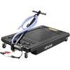 image:imageVEVOR Low Profile Oil Drain Pan 17 Gal Capacity Rolling Oil Drain Pan with 110V HighFlow Electric Pump 72 ft Hose amp T Folding Handle Leakproof amp Corrosionresistant Fit for Trucks ATVs BlackArgyle
