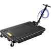 image:imageVEVOR Low Profile Oil Drain Pan 17 Gal Capacity Rolling Oil Drain Pan with 110V HighFlow Electric Pump 72 ft Hose amp T Folding Handle Leakproof amp Corrosionresistant Fit for Trucks ATVs BlackArgyle