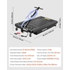 image:imageVEVOR Low Profile Oil Drain Pan 17 Gal Capacity Rolling Oil Drain Pan with 110V HighFlow Electric Pump 72 ft Hose amp T Folding Handle Leakproof amp Corrosionresistant Fit for Trucks ATVs BlackArgyle
