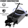 image:imageVEVOR Low Profile Oil Drain Pan 17 Gal Capacity Rolling Oil Drain Pan with 110V HighFlow Electric Pump 72 ft Hose amp T Folding Handle Leakproof amp Corrosionresistant Fit for Trucks ATVs BlackHerringbone
