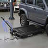 image:imageVEVOR Low Profile Oil Drain Pan 17 Gal Capacity Rolling Oil Drain Pan with 110V HighFlow Electric Pump 72 ft Hose amp T Folding Handle Leakproof amp Corrosionresistant Fit for Trucks ATVs BlackArgyle