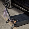 image:imageVEVOR Low Profile Oil Drain Pan 17 Gal Capacity Rolling Oil Drain Pan with 110V HighFlow Electric Pump 72 ft Hose amp T Folding Handle Leakproof amp Corrosionresistant Fit for Trucks ATVs BlackHoundstooth
