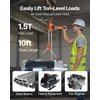 image:imageVEVOR Manual Lever Chain Hoist 112T 3300LBS Capacity Heavy Duty Come Along 10FT Lift G80 Alloy Steel Chain with Dual Pawl Mechanical Brake360Rotating Hooks for Warehouse Construction Garage