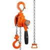 image:imageVEVOR Manual Lever Chain Hoist 14T 550LBS Capacity Heavy Duty Come Along 10FT Lift G80 Alloy Steel Chain with Dual Pawl Mechanical Brake360Rotating Hooks for Warehouse Construction Garage550 lbs 5 FT G80
