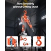 image:imageVEVOR Manual Lever Chain Hoist 34T 1650LBS Capacity Heavy Duty Come Along 20FT Lift G80 Alloy Steel Chain with Dual Pawl Mechanical Brake360Rotating Hooks for Warehouse Construction GarageOrange