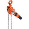image:imageVEVOR Manual Lever Chain Hoist 34T 1650LBS Capacity Heavy Duty Come Along 20FT Lift G80 Alloy Steel Chain with Dual Pawl Mechanical Brake360Rotating Hooks for Warehouse Construction GarageOrange