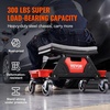 image:imageVEVOR Mechanic Stool 300 LBS Capacity Garage Stool Gift for Men Heavy Duty Rolling Mechanics Seat with Three Slide Out Tool Trays and Drawer Tools for Automotive Auto Repair