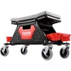 image:imageVEVOR Mechanic Stool 300 LBS Capacity Garage Stool Gift for Men Heavy Duty Rolling Mechanics Seat with Three Slide Out Tool Trays and Drawer Tools for Automotive Auto Repair