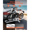 image:imageVEVOR Motorcycle Carrier 2Bike 600 LBS Aluminum Motorcycle Carrier Hitch Mount Loading Ramp Scooter Dirt Bike Trailer Hauler Ratchet Straps and Stabilizer for Car Truck with 2 Hitch Receiver47in Ramp