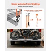 image:imageVEVOR Motorcycle Carrier 2Bike 600 LBS Aluminum Motorcycle Carrier Hitch Mount Loading Ramp Scooter Dirt Bike Trailer Hauler Ratchet Straps and Stabilizer for Car Truck with 2 Hitch Receiver73in Ramp