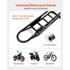 image:imageVEVOR Motorcycle Carrier 500 lbs Capacity Heavy Duty Steel Hitch Mount Rack with 47in Ramp Ratchet Straps amp Stabilizer Scooter Dirt Bike Trailer Hauler for Car Truck with 2Inch Hitch ReceiverTilting Ramp Version