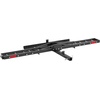 image:imageVEVOR Motorcycle Carrier 500 lbs Capacity Heavy Duty Steel Hitch Mount Rack with 47in Ramp Ratchet Straps amp Stabilizer Scooter Dirt Bike Trailer Hauler for Car Truck with 2Inch Hitch ReceiverNormal Version