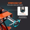 image:imageVEVOR Motorcycle Lift 1200lbs Capacity Motorcycle Stand Deepened AntiSlip Rubber Motorcycle Scissor Jack Heavy Duty Steel Bike Repair Center Stand with Ratchet and Crank for ATVs Dirt Bikes1100 lbsScissorwith Saddle  Safety Pin