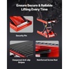 image:imageVEVOR Motorcycle Lift 1200lbs Capacity Motorcycle Stand Deepened AntiSlip Rubber Motorcycle Scissor Jack Heavy Duty Steel Bike Repair Center Stand with Ratchet and Crank for ATVs Dirt Bikes1200 lbsScissorwith Ratchet and Crank