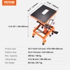 image:imageVEVOR Motorcycle Lift 1200lbs Capacity Motorcycle Stand Deepened AntiSlip Rubber Motorcycle Scissor Jack Heavy Duty Steel Bike Repair Center Stand with Ratchet and Crank for ATVs Dirt Bikes350 LBS Hydraulic Lift Table with FootOperated
