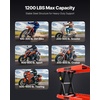 image:imageVEVOR Motorcycle Lift 1200lbs Capacity Motorcycle Stand Deepened AntiSlip Rubber Motorcycle Scissor Jack Heavy Duty Steel Bike Repair Center Stand with Ratchet and Crank for ATVs Dirt Bikes1200 lbsScissorwith Ratchet and Crank