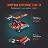 image:imageVEVOR Motorcycle Lift 1200lbs Capacity Motorcycle Stand Deepened AntiSlip Rubber Motorcycle Scissor Jack Heavy Duty Steel Bike Repair Center Stand with Ratchet and Crank for ATVs Dirt Bikes1100 lbsScissorwith Dolly  Hand Crank