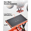 image:imageVEVOR Motorcycle Lift 1200lbs Capacity Motorcycle Stand Deepened AntiSlip Rubber Motorcycle Scissor Jack Heavy Duty Steel Bike Repair Center Stand with Ratchet and Crank for ATVs Dirt Bikes1500 lbsScissor