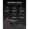 image:imageVEVOR Motorcycle Lift Table 1500lbs Weight Capacity Pneumatic Motorcycle Jack 8631 in Height Range Heavy Duty Bike Repair Stand with Removable Workbench Repair Platform for ATVs Dirt Bike