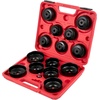 image:imageVEVOR Oil Filter Socket Set 30 Pcs Steel Black 3Jam Wrench14pcs