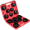image:imageVEVOR Oil Filter Socket Set 30 Pcs Steel Black 3Jam Wrench14pcs