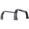 image:imageVEVOR Overland Truck Bed Rack 492679 in Width Adjustable Overland Bed Cargo Rack with Sidebar 900 lbs Static Capacity Heavy Duty Steel for MidSize Trucks Compatible with TacomaGladiator JTfor Bed Rail no side panels