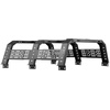 image:imageVEVOR Overland Truck Bed Rack 492679 in Width Adjustable Overland Bed Cargo Rack with Sidebar 900 lbs Static Capacity Heavy Duty Steel for MidSize Trucks Compatible with TacomaGladiator JTfor Bed Track