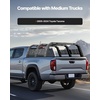 image:imageVEVOR Overland Truck Bed Rack 492679 in Width Adjustable Overland Bed Cargo Rack with Sidebar 900 lbs Static Capacity Heavy Duty Steel for MidSize Trucks Compatible with TacomaGladiator JTfor Bed Track