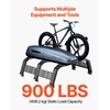 image:imageVEVOR Overland Truck Bed Rack 492679 in Width Adjustable Overland Bed Cargo Rack with Sidebar 900 lbs Static Capacity Heavy Duty Steel for MidSize Trucks Compatible with TacomaGladiator JTfor Bed Track