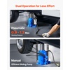 image:imageVEVOR Pneumatic Bottle Jack 50T Hydraulic Car Jack Lift Range 2743cm Air Transmission Jack 110231lbs for Heavy Duty Vehicles32T Air Hydraulic
