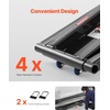 image:imageVEVOR Portable Car Lift 9000 lbs Capacity Heavy Duty Steel Truck Lift with 28 Max Height 120V Power Unit Wheels 4 Rubber Pads amp 4 Lifting Columns for Cars SUVs Trucks Home Garage or Shop Use7000LBSElectrohydraulicmodel 2