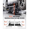 image:imageVEVOR Portable Car Lift 9000 lbs Capacity Heavy Duty Steel Truck Lift with 28 Max Height 120V Power Unit Wheels 4 Rubber Pads amp 4 Lifting Columns for Cars SUVs Trucks Home Garage or Shop Use7000LBSUpgrade Electric Pneumatic Pump