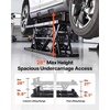 image:imageVEVOR Portable Car Lift 9000 lbs Capacity Heavy Duty Steel Truck Lift with 28 Max Height 120V Power Unit Wheels 4 Rubber Pads amp 4 Lifting Columns for Cars SUVs Trucks Home Garage or Shop Use9000LBSUpgrade Electrohydraulic