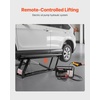 image:imageVEVOR Portable Car Lift 9000 lbs Capacity Heavy Duty Steel Truck Lift with 28 Max Height 120V Power Unit Wheels 4 Rubber Pads amp 4 Lifting Columns for Cars SUVs Trucks Home Garage or Shop Use7000LBSElectrohydraulicmodel 2