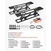 image:imageVEVOR Portable Car Lift 9000 lbs Capacity Heavy Duty Steel Truck Lift with 28 Max Height 120V Power Unit Wheels 4 Rubber Pads amp 4 Lifting Columns for Cars SUVs Trucks Home Garage or Shop Use5000LBSUpgrade Electric Pneumatic Pump