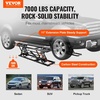 image:imageVEVOR Portable Car Lift 9000 lbs Capacity Heavy Duty Steel Truck Lift with 28 Max Height 120V Power Unit Wheels 4 Rubber Pads amp 4 Lifting Columns for Cars SUVs Trucks Home Garage or Shop Use7000LBSUpgrade Electrohydraulic