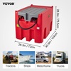 image:imageVEVOR Portable Diesel Tank 116 Gallon Capacity amp 10 GPM Flow Rate Diesel Fuel Tank with 12V Electric Transfer Pump and 131ft Rubber Hose PE Diesel Transfer Tank for Easy Fuel Transportation Red116 Gallon