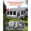 image:imageVEVOR RV Awning Sun Shade Room  Compatible with 1617 ft Awnings RV Awning Sun Shading Room with Door amp Ventilated Mesh Windows Sunproof amp Windproof ThreeSided Enclosure Tent for RV Camping16 Feet to 17 Feet