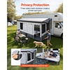 image:imageVEVOR RV Awning Sun Shade Room  Compatible with 1617 ft Awnings RV Awning Sun Shading Room with Door amp Ventilated Mesh Windows Sunproof amp Windproof ThreeSided Enclosure Tent for RV Camping18 Feet to 19 Feet