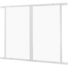 image:imageVEVOR RV Screen Door Protector Adjusts from 22 to 315 inch Adjustable Door Grille Easy to Install Reinforced Breathable Honeycomb Holes Iron Camper RV Entry Protector for Pet Protection Black24 x 26 in