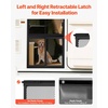 image:imageVEVOR RV Screen Door Protector Adjusts from 22 to 315 inch Adjustable Door Grille Easy to Install Reinforced Breathable Honeycomb Holes Iron Camper RV Entry Protector for Pet Protection Black20 x 265 in