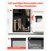 image:imageVEVOR RV Screen Door Protector Adjusts from 22 to 315 inch Adjustable Door Grille Easy to Install Reinforced Breathable Honeycomb Holes Iron Camper RV Entry Protector for Pet Protection Black20 x 225 in
