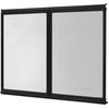 image:imageVEVOR RV Screen Door Protector Adjusts from 22 to 315 inch Adjustable Door Grille Easy to Install Reinforced Breathable Honeycomb Holes Iron Camper RV Entry Protector for Pet Protection Black20 x 265 in