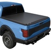 image:imageVEVOR Retractable Tonneau Cover 55 ft Hard Retractable Tonneau Cover with Builtin Drainage Pipe for 20092024 Ford F150 Crew Cab Customized Design with DoubleLock amp TSlot65 ft