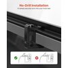 image:imageVEVOR Retractable Tonneau Cover 55 ft Hard Retractable Tonneau Cover with Builtin Drainage Pipe for 20092024 Ford F150 Crew Cab Customized Design with DoubleLock amp TSlot56ft