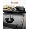 image:imageVEVOR Retractable Tonneau Cover 55 ft Hard Retractable Tonneau Cover with Builtin Drainage Pipe for 20092024 Ford F150 Crew Cab Customized Design with DoubleLock amp TSlot55ft