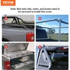 image:imageVEVOR Retractable Tonneau Cover 55 ft Hard Retractable Tonneau Cover with Builtin Drainage Pipe for 20092024 Ford F150 Crew Cab Customized Design with DoubleLock amp TSlot55 ft