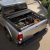 image:imageVEVOR Retractable Tonneau Cover 55 ft Hard Retractable Tonneau Cover with Builtin Drainage Pipe for 20092024 Ford F150 Crew Cab Customized Design with DoubleLock amp TSlot55ft